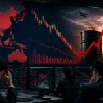 Asian stock markets pressured by tech selloff, rising oil prices and Middle East tensions
