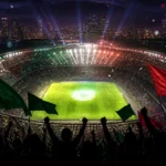 Packed Mexico City stadium atmosphere for the World Cup 2026 opener at Estadio Azteca